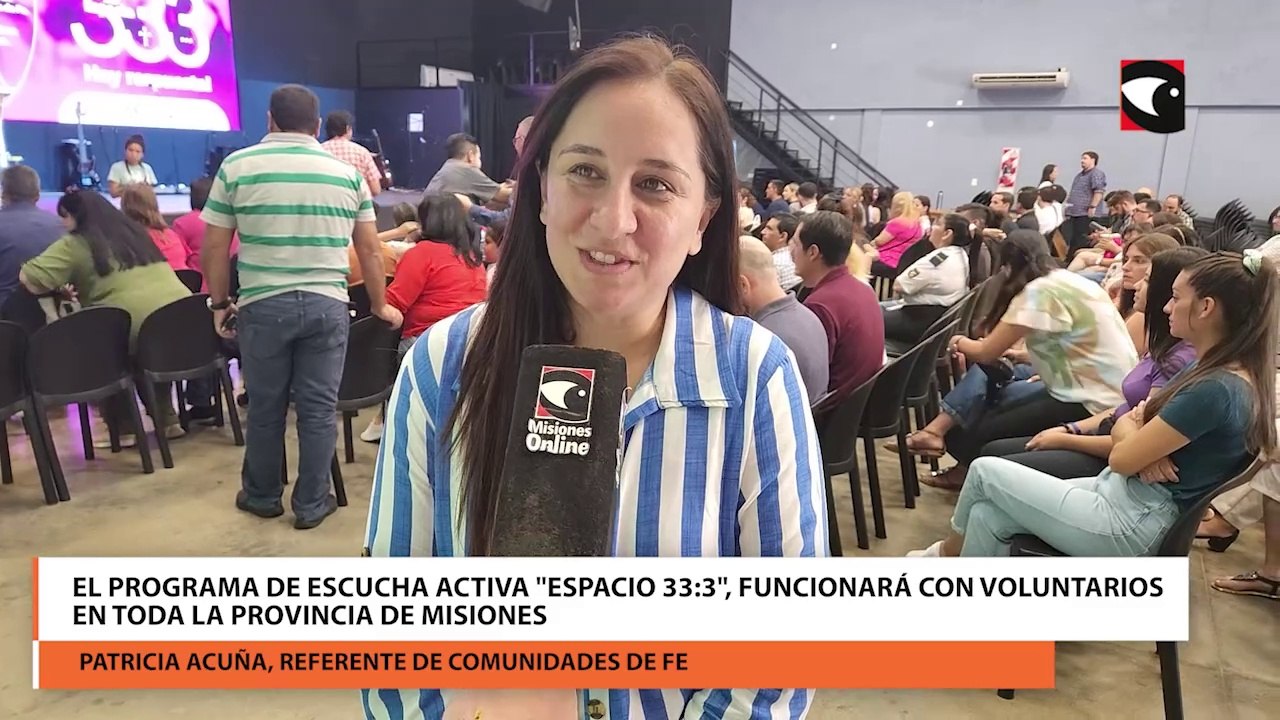 El Programa de escucha activa "Espacio 33:3", funcionará con voluntarios en toda la provincia de Misiones