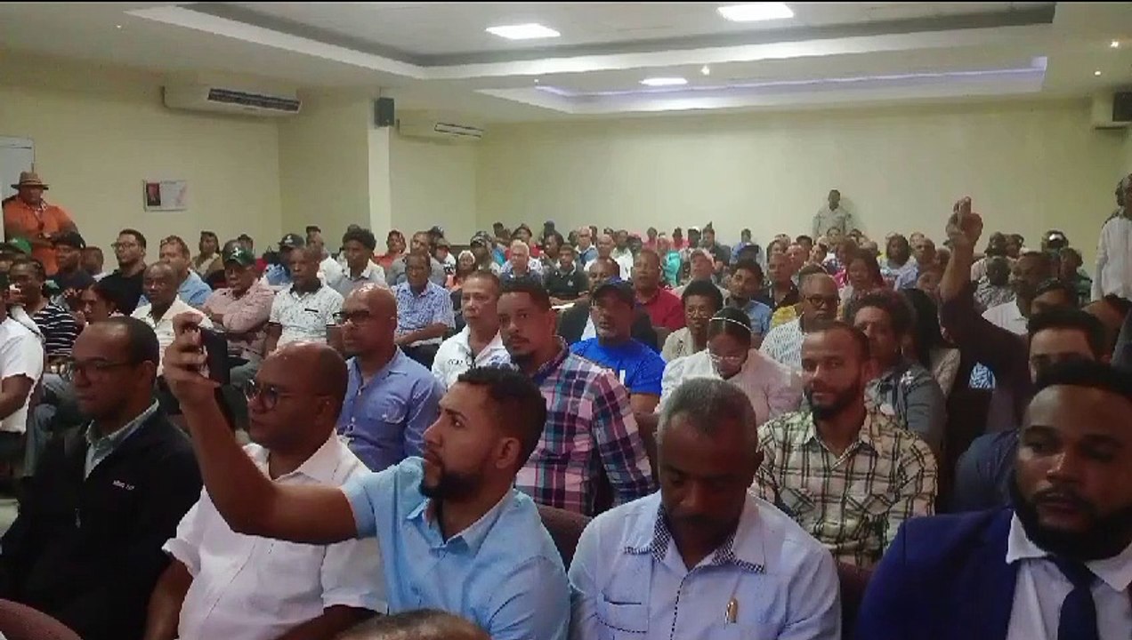 Inicio del Alu,brado de San Pedro de Macoris