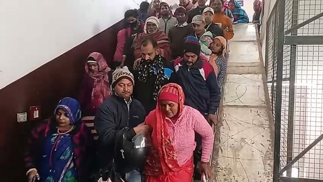 सीएम के गृह जिले का हाल...आरबीएम की लिफ्ट फिर खराब, देखिये मरीजों की परेशानी