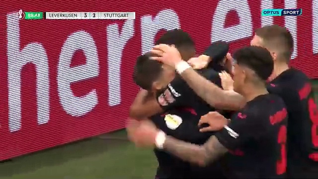 LATE WINNER_ Bayer Leverkusen come from behind to break Stuttgart_s hearts_ --(360P)