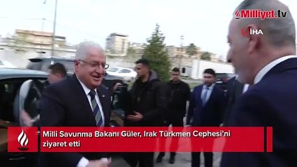 Bakan Güler'den Irak Türkmen Cephesi’ne ziyaret