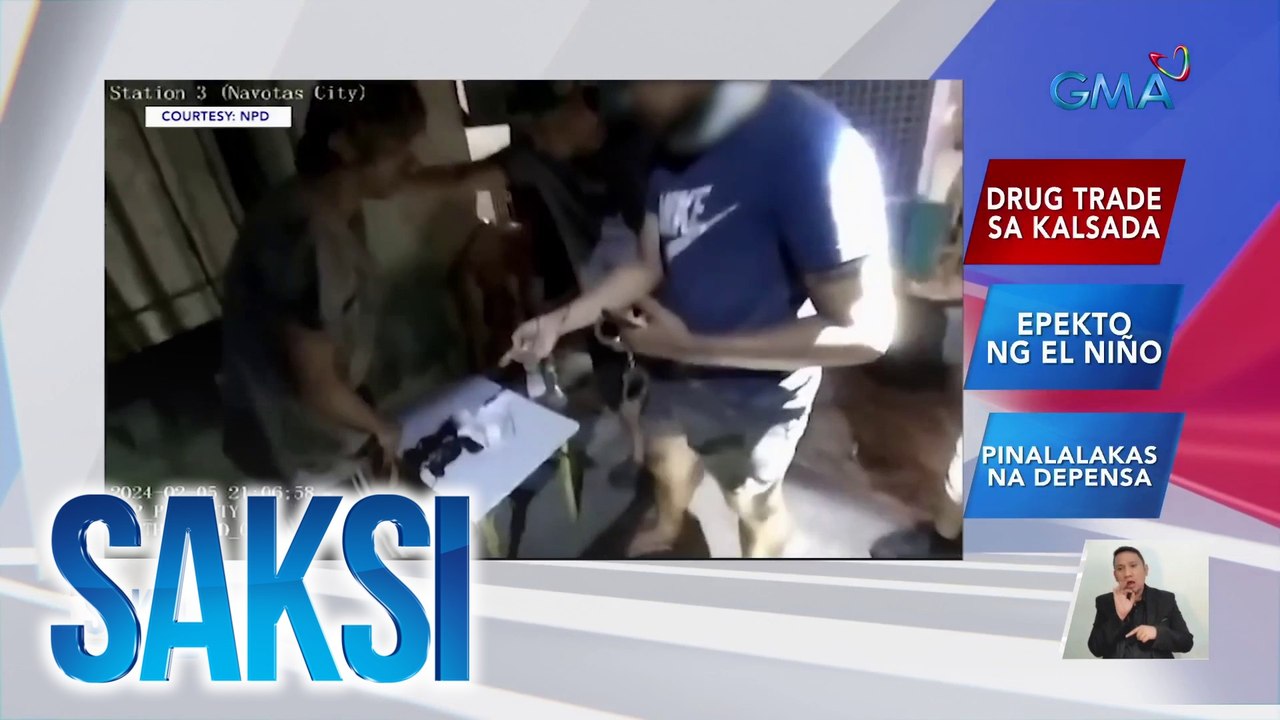Bentahan ng umano'y shabu sa gilid lang ng kalsada sa Caloocan, bistado | Saksi