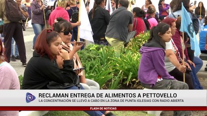 RECLAMAN ENTREGA DE ALIMENTOS A PETTOVELLO