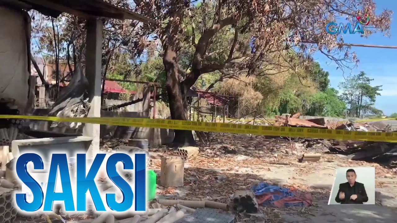 Manufacturing operations ng mga pagawaan ng paputok sa Cabuyao, sinuspinde | Saksi