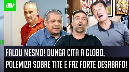 "OLHA A PORRADA que o Dunga DEU no Tite e na IMPRENSA, cara! Ele deve ter FICADO PU** porque..."