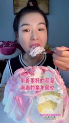 #27 Desserts mukbang/ASMR || Cream cake