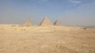 The Great Pyramids of Giza were built using technology to communicate with aliens