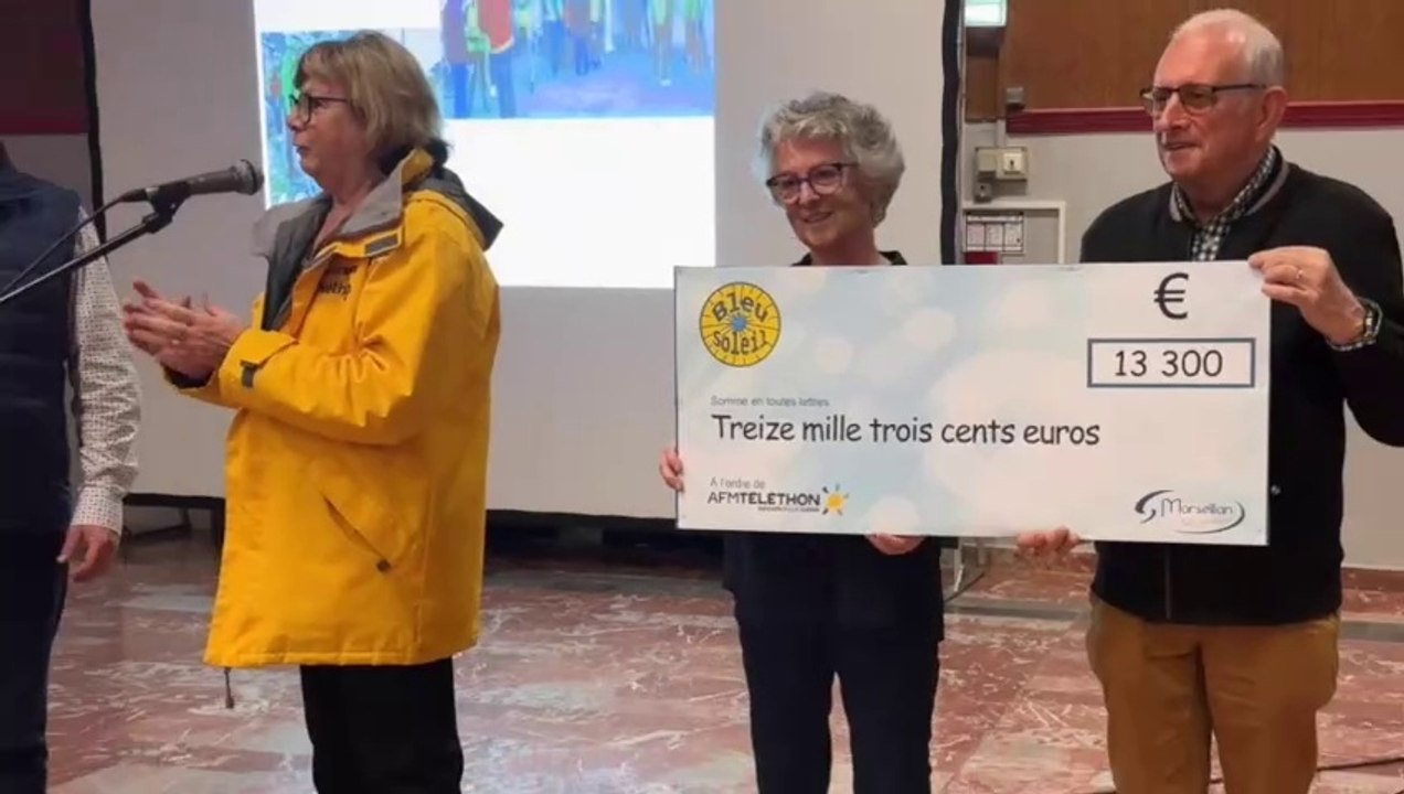 VIDEO - Un franc succès pour le Téléthon Marseillanais avec 13 300 euros récoltés