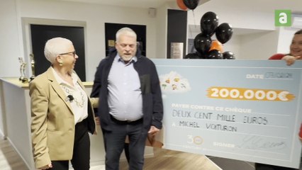 Une "affaire urgente à régler à l'agence d'Erpent": surprise, il gagne 200.000€!