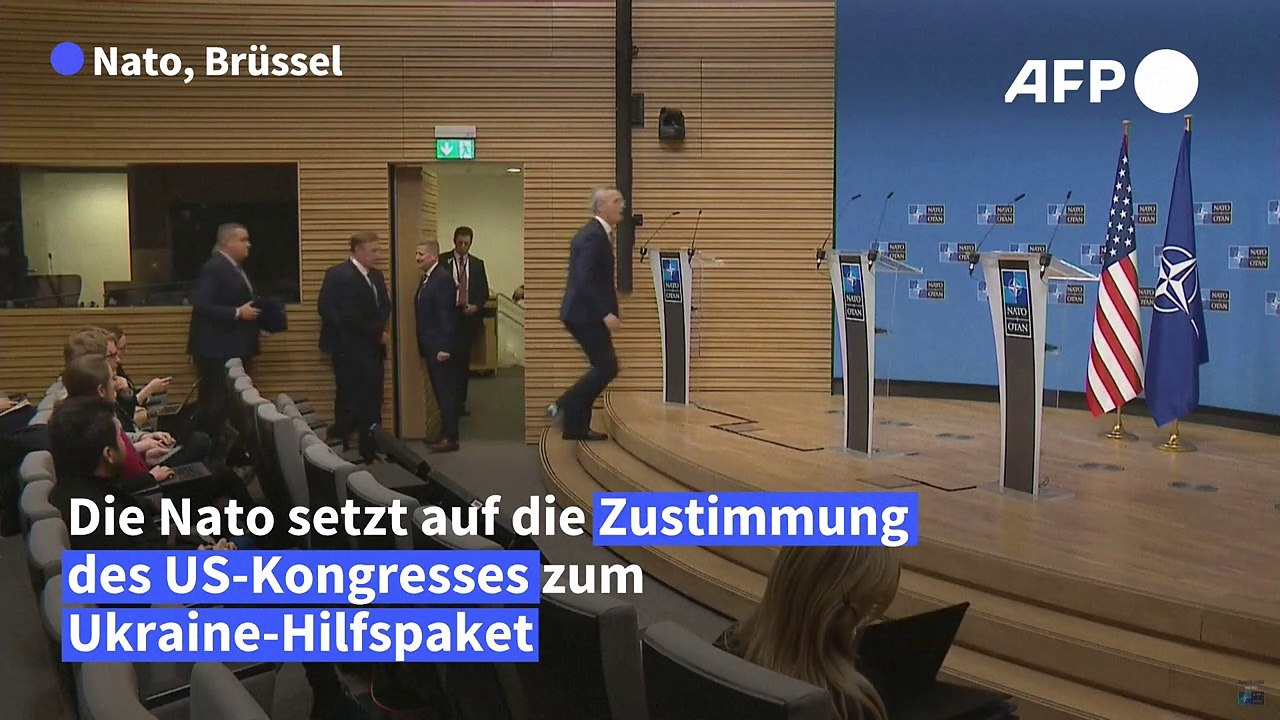 Nato setzt auf Ja der USA zu Ukraine-Milliarden