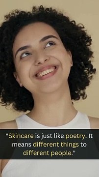Skincare is just like poetry | Natural skincare | anti aging skincare 30s | anti aging skincare at home
