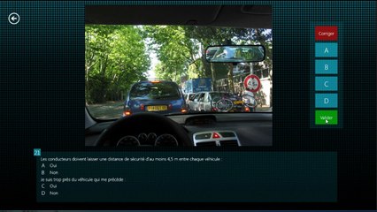 Code De La Route 2024, Examen Nº 2 + Corrigés