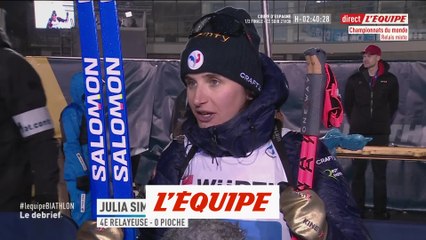 下载视频: Simon : «J'ai essayé de faire mon meilleur biathlon, c'est chose faite» - Biathlon - Mondiaux