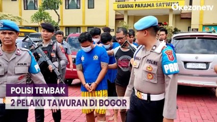 Tegas, Polisi Tembak 2 Pelaku Tawuran yang Menyerang saat Akan Ditangkap