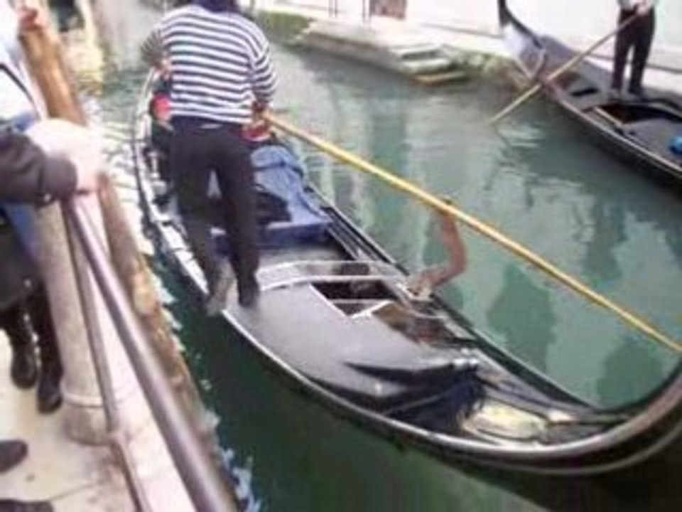 En gondole à Venise