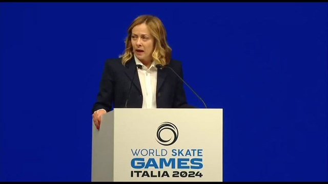 Meloni: l'Italia è all'altezza di grandi eventi sportivi, dobbiamo credere in noi
