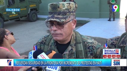 Desplazan militares en la frontera tras conflicto en Haití | Primera Emisión SIN