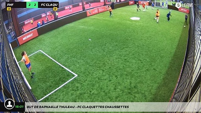 But de Raphaëlle Thuleau - FC CLAQUETTES CHAUSSETTES