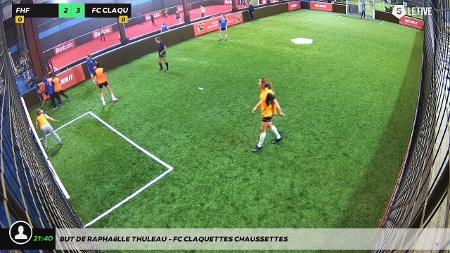 But de Raphaëlle Thuleau - FC CLAQUETTES CHAUSSETTES