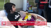 Depremde bacağı kesilen Aysima'nın eğitim talebi yerine getirildi