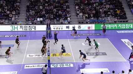 대한항공, KB손해보험 완파 / YTN