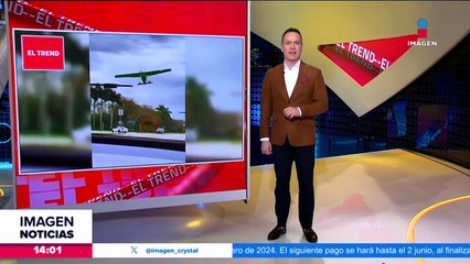 Avioneta aterriza de emergencia en Florida