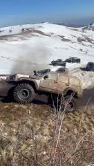 Off-Roading Rollover In Snow