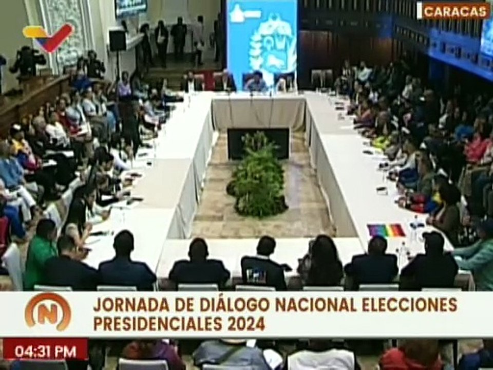 Sexta reunión de diálogo para el aporte de los sectores en pro de las elecciones presidenciales 2024