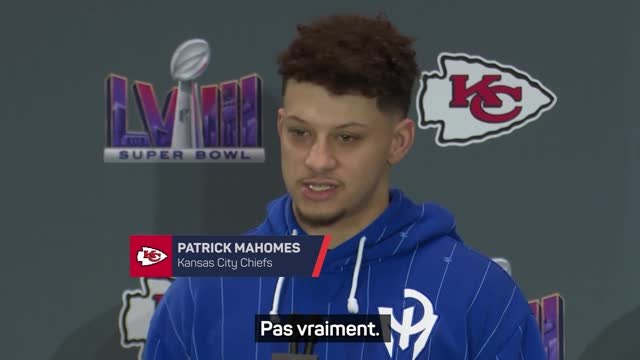 Super Bowl LVIII - Mahomes : Ça ne me dérange pas d'avoir le rôle du méchant