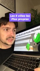 Les 5 villes les plus propres du monde !