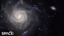 Hubble Space Telescope View Of Barred Spiral Galaxy UGC 678