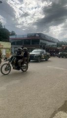 Convoy dominicano resguarda la zona fronteriza por Dajabón