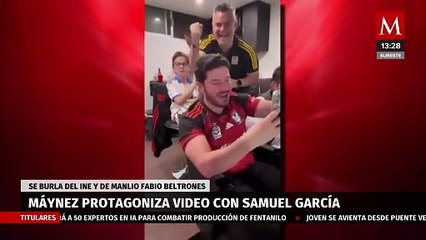 Álvarez Máynez protagoniza video con Samuel García; se burlan del INE