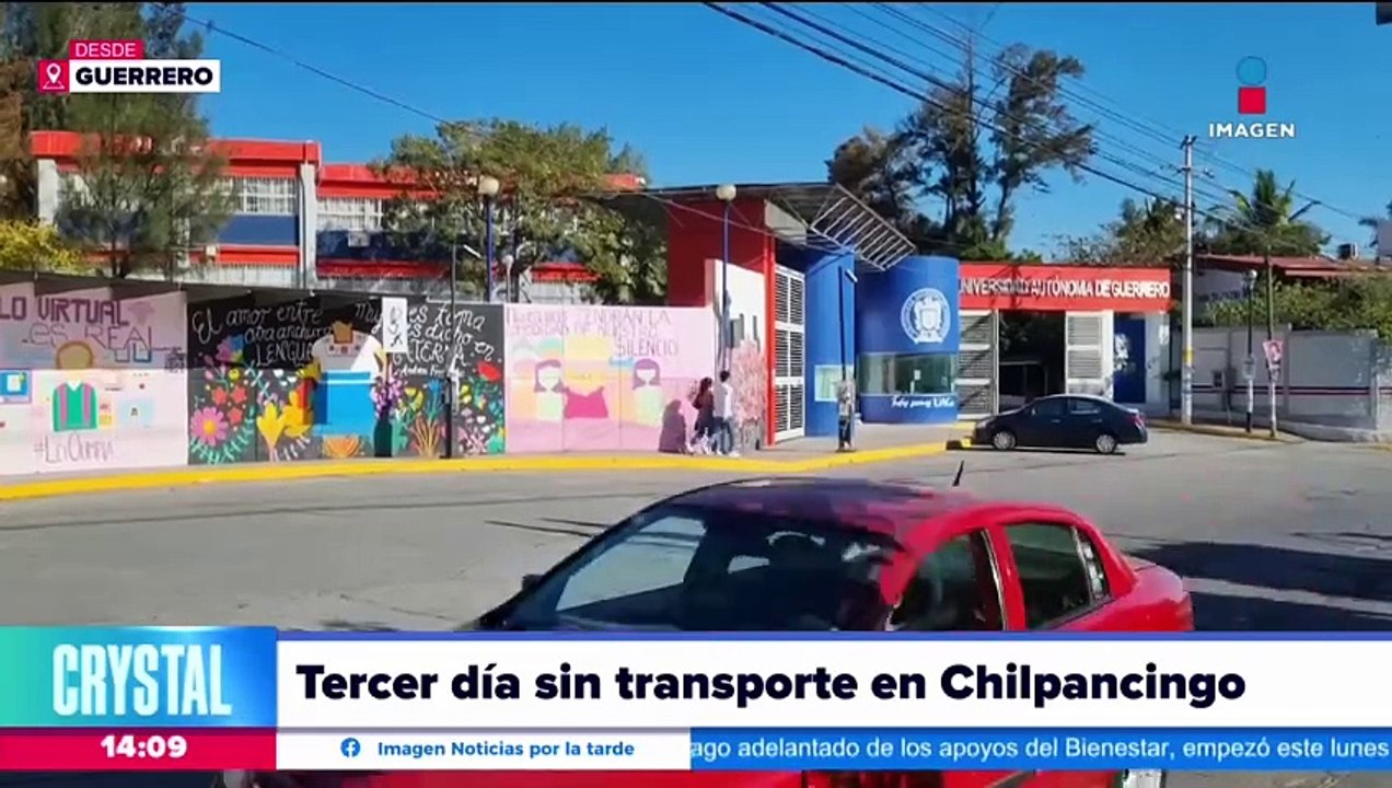 Chilpancingo: Tercer día sin transporte público