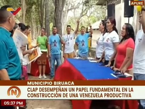 Apure | Líderes de CLAP fortalecen el plan de soberanía alimentaria en el mcpio. Biruaca