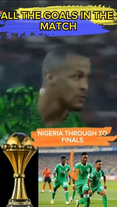 Nigeria  are through to the finals. All Nigeria South Africa here.