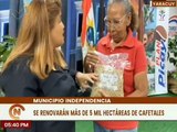 Cafetaleros de Yaracuy recibieron insumos y equipos financiados por el gobierno regional