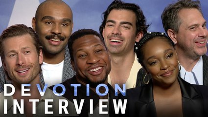 Exclusive Cast Interview: Behind the Scenes of 'Devotion' with Jonathan Majors and More 🎬