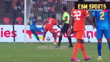 Ivory Coast vs DR Congo 1-0 Highlights & All Goals Semi Final Africa Cup of Nation 2024