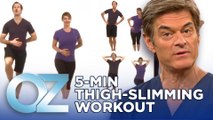 5-Minute Thigh-Slimming Workout | Oz Fit