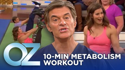 Jen Widerstrom's 10-Minute Metabolism Workout | Oz Fit
