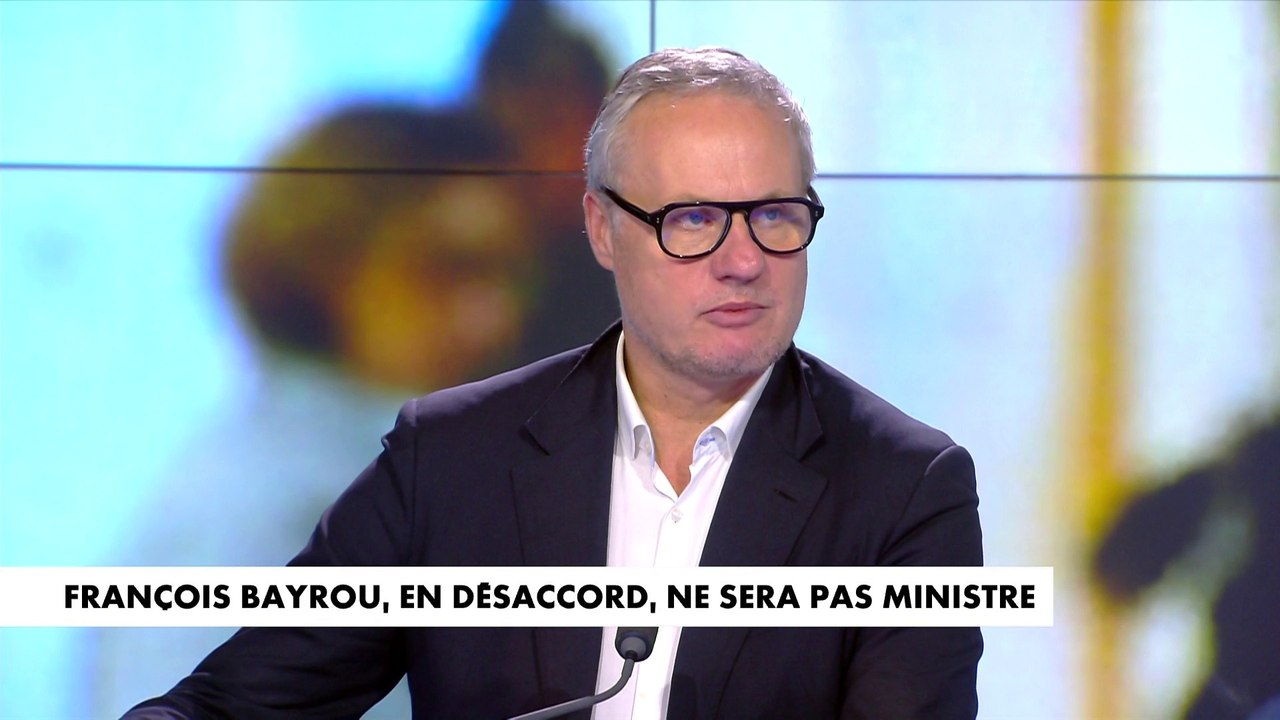 Jean-Sébastien Ferjou : «Je ne crois pas que le renoncement de François Bayrou à devenir ministre constitue une vraie crise»