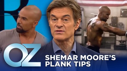 Shemar Moore's Simple Yet Effective Plank | Oz Fit