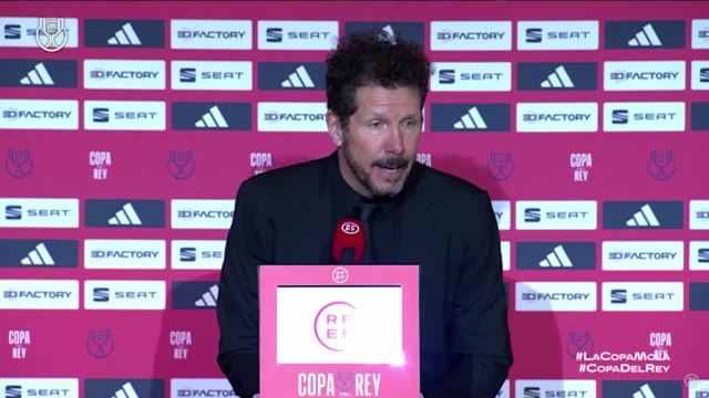 Rueda de prensa del Cholo Simeone