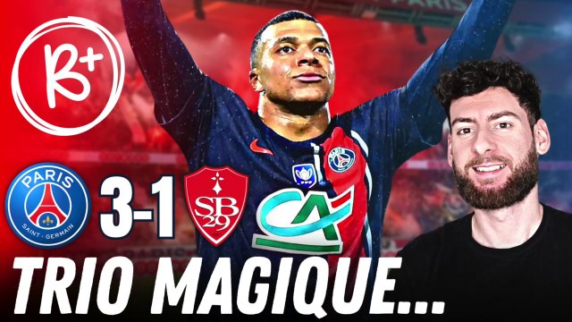PSG 3-1 BREST : LE DÉBRIEF ET NOTES DU MATCH ! (1/8 DE FINALE COUPE DE FRANCE)