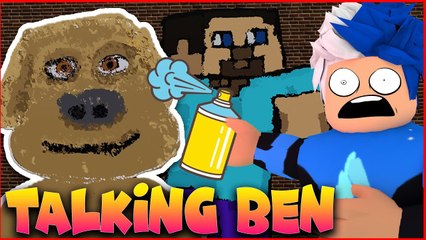 TALKİNG BEN TALKİNG TOM ve EN ÇOK SEVDİĞİMİZ OYUN KARAKTERLERİ | ROBLOX SPRAY PAINT | HAN KANAL EKİP