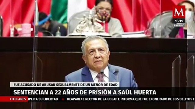Sentencian a 22 años de cárcel por abuso sexual a Saúl Huerta, ex diputado de Morena