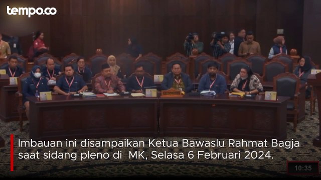 Bawaslu Minta Presiden Tertibkan Menteri soal Bagi-bagi Bansos