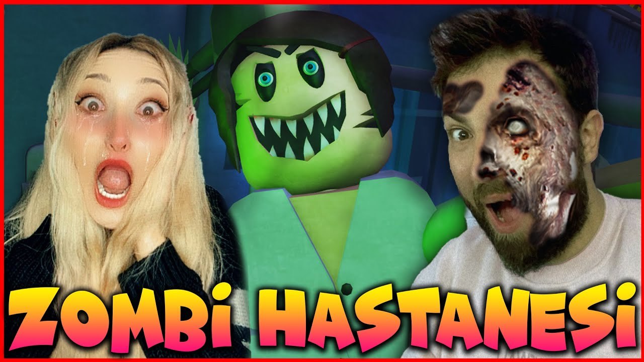 ZOMBİ HASTANESİNDEN KAÇIŞ | ROBLOX ESCAPE THE ZOMBİE HOSPİTAL OBBY  [ KORKUNÇ OBBY ]