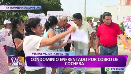 Cercado de Lima: vecinos enfrentados por cobro de 'peaje' en condominio